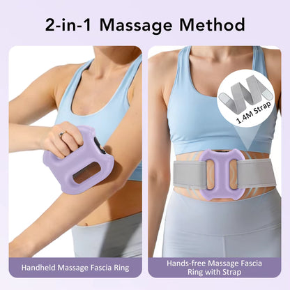Multi-Function Electric Fascia Ring & Full-Body Vibration Massager