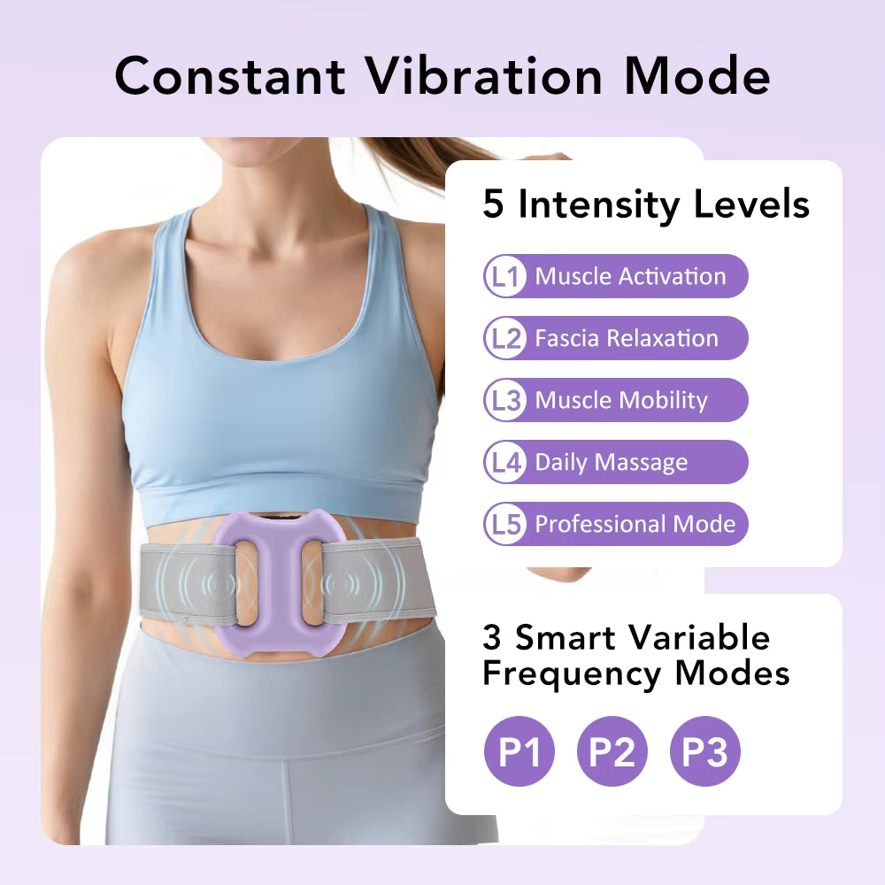 Multi-Function Electric Fascia Ring & Full-Body Vibration Massager
